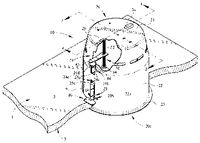 A single figure which represents the drawing illustrating the invention.